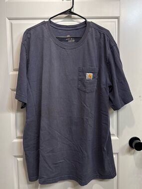Carhartt Short Sleeve Pocket Tee in Slate